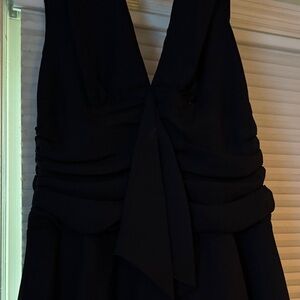 Bisou Bisou Black Backless Dress